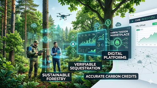 You are currently viewing The Role of Digital Forestry Platforms in Modern Carbon Trading Ecosystems