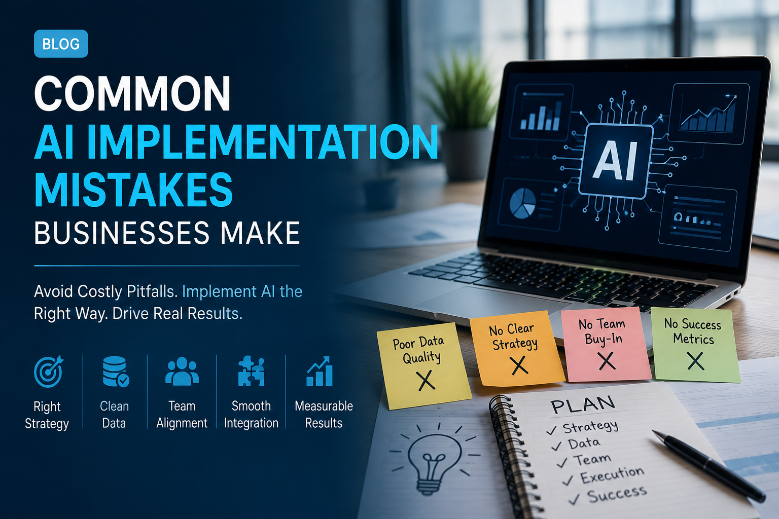 You are currently viewing AI Implementation Mistakes That Are Costing Businesses Big